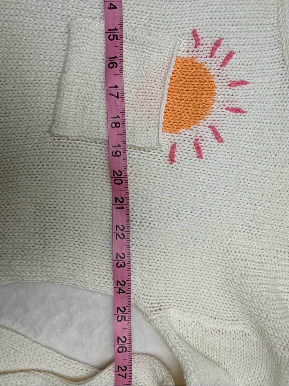 Wooden Ships Paola Buendia “Pocket Full Of Sunshine” Sweater M Coastal Whimsical - Picture 8 of 10